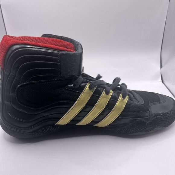 Adidas Tyrint 08 Sting Like A Bee Wrestling Shoes Size 10 Men’s Black Gold Red main image 8